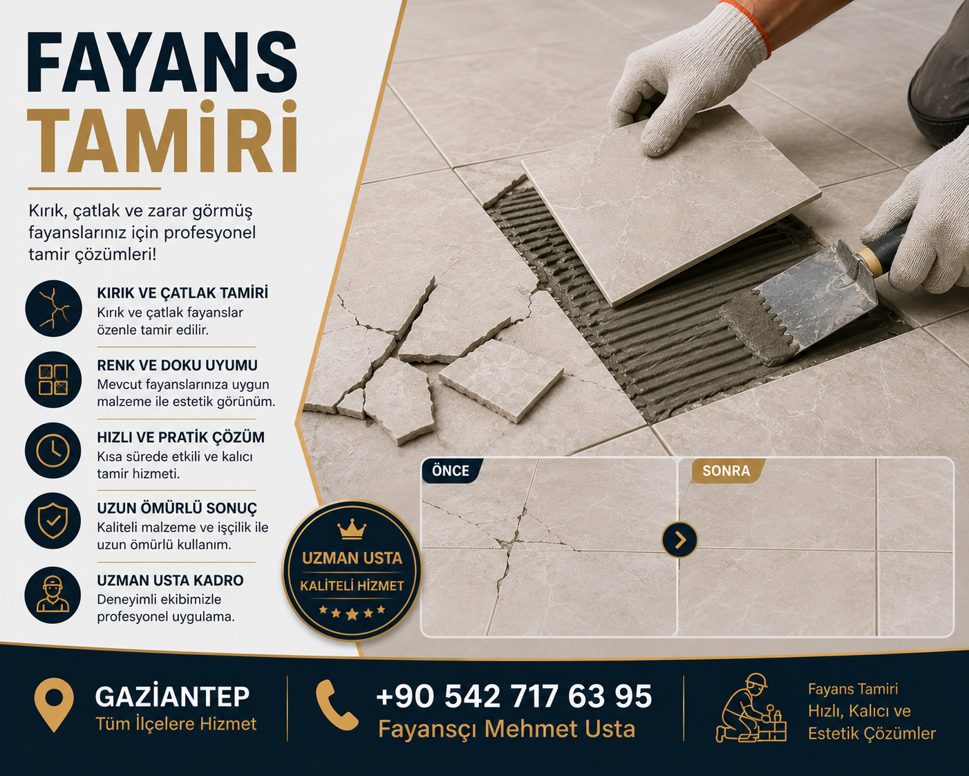 Fayans Tamiri