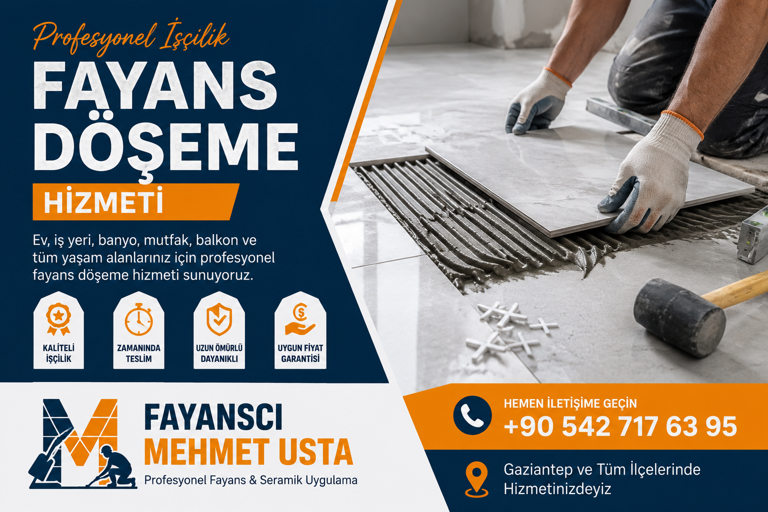 Oğuzeli Fayans Ustası